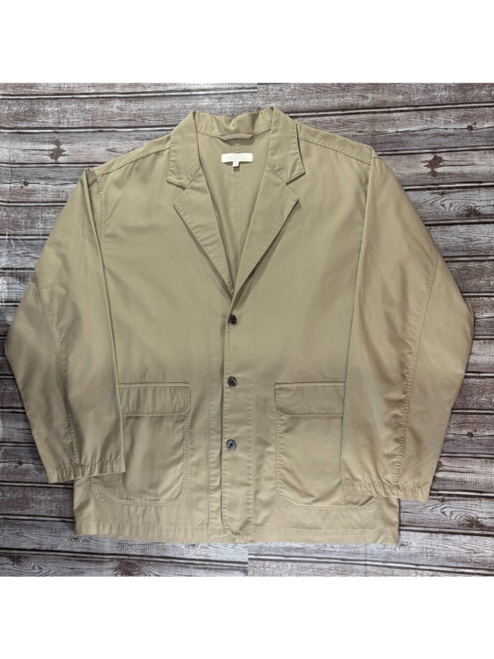 Mfpen Cotton blend barn Jacket blazer size M color Khaki